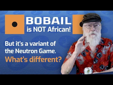 Bobail is a nice little abstract strategy game inspired by the 70s classic Neutron by Robert Kraus