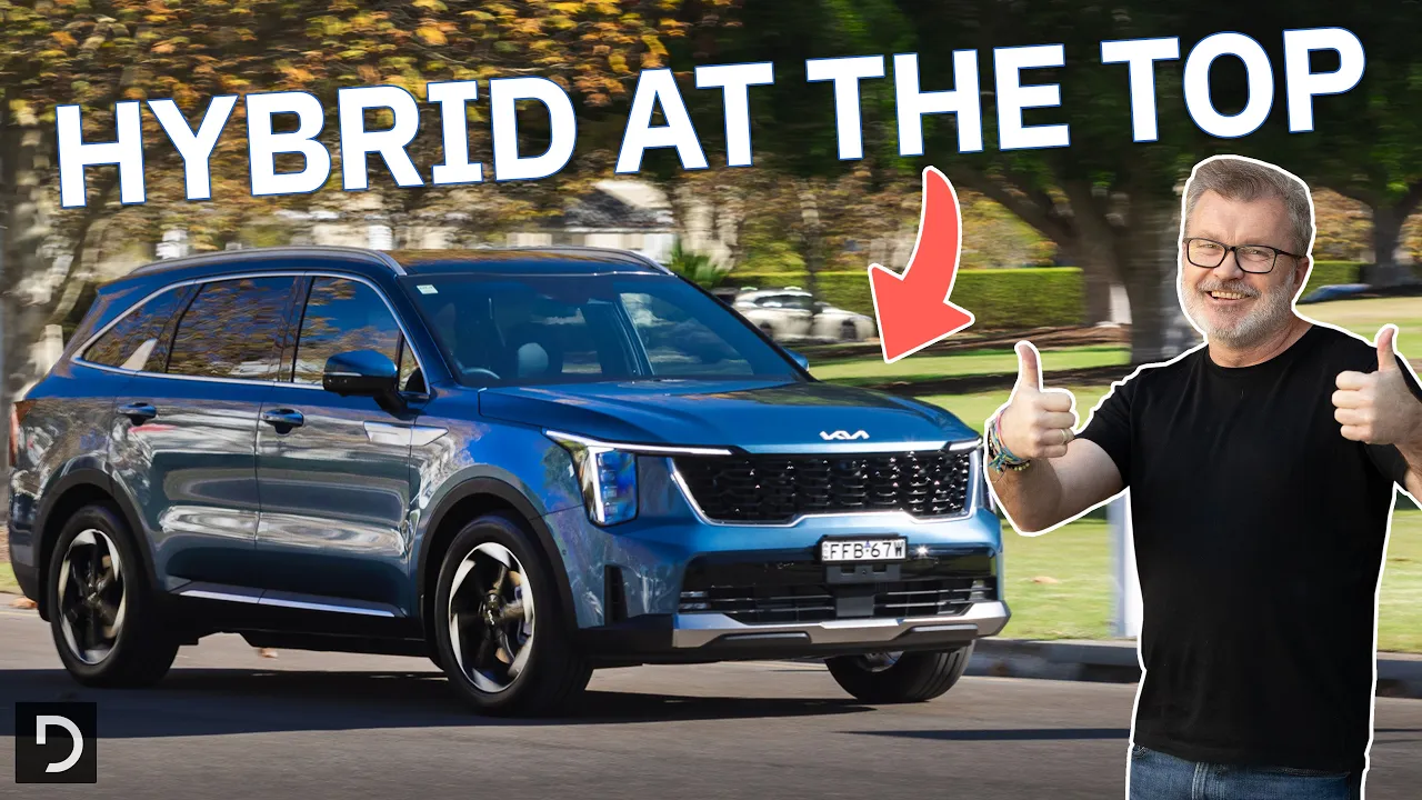 Kia Sorento GT-Line Hybrid Review | Should You Spend Up To The Hybrid? | Drive.com.au