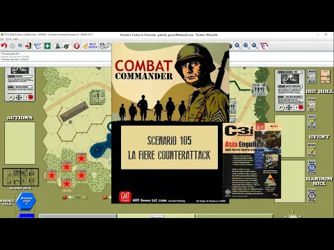 Combat Commander: c3i Magazine - Scenario 105 - La Fiere Counterattack