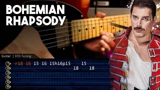 BOHEMIAN RHAPSODY Guitar SOLO TABS | Cover Guitarra Christianvib