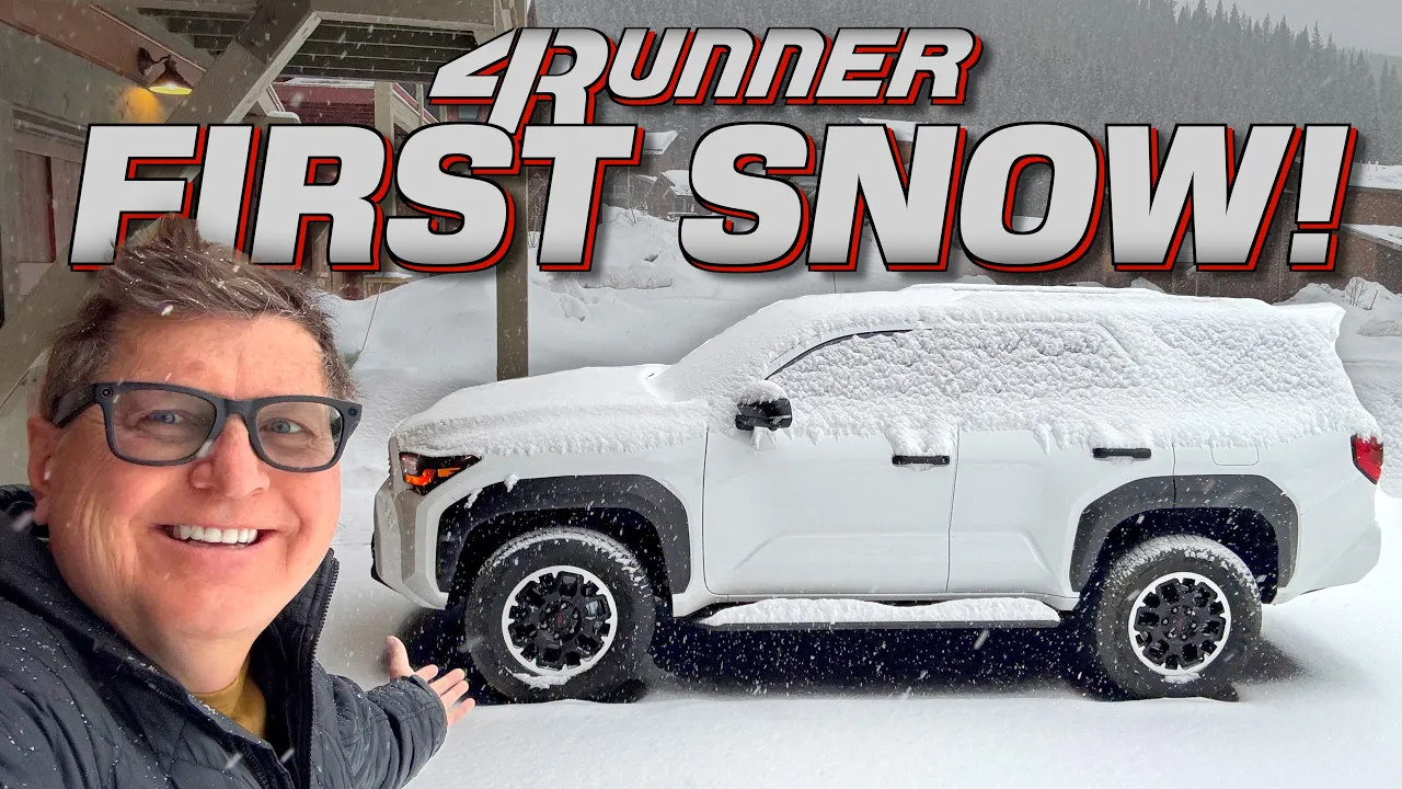 Is the New 2025 Toyota 4Runner Any GOOD in the Snow?