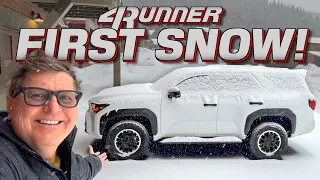 Is the New 2025 Toyota 4Runner Any GOOD in the Snow?