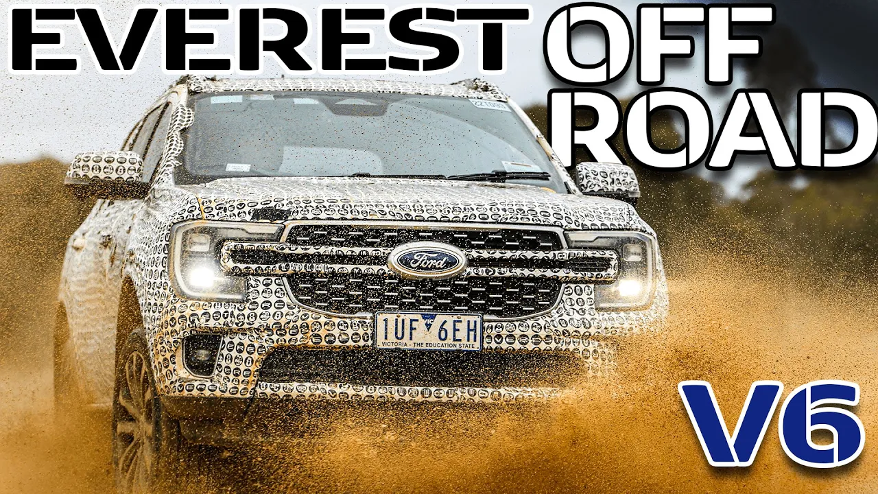 Early drive in the new Everest Platinum! (Ford Everest V6 2023 4x4 prototype review)
