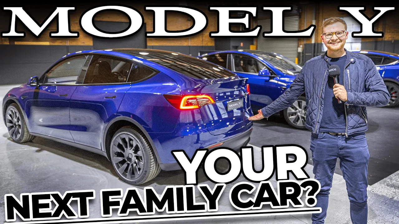 Will it be the best EV? (Tesla Model Y 2022 review walkaround)