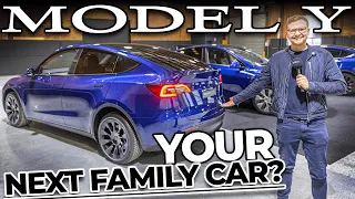 Will it be the best EV? (Tesla Model Y 2022 review walkaround)