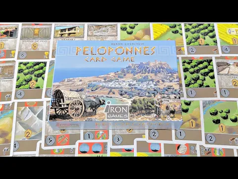 Peloponnes Card Game, Bernd Eisenstein, Irongames