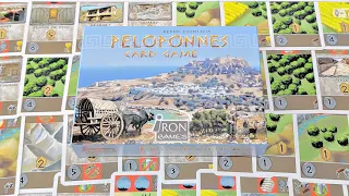 Peloponnes Card Game, Bernd Eisenstein, Irongames
