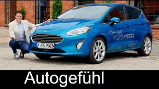 Ford Fiesta FULL REVIEW all-new neu 2018 test Titanium & ST-Line - Autogefühl