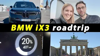 BMW iX3 real-world Autobahn long range test with astonishing results!