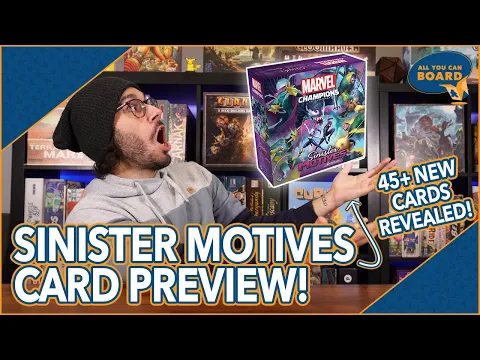 Sinister Motives EXPANSION | Marvel Champions | 45+ New Cards Revealed and Previewed!