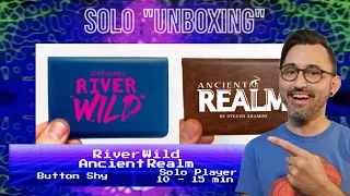 "Unboxing" River Wild and Ancient Realm - Watch out Button Shy Fans in the South!