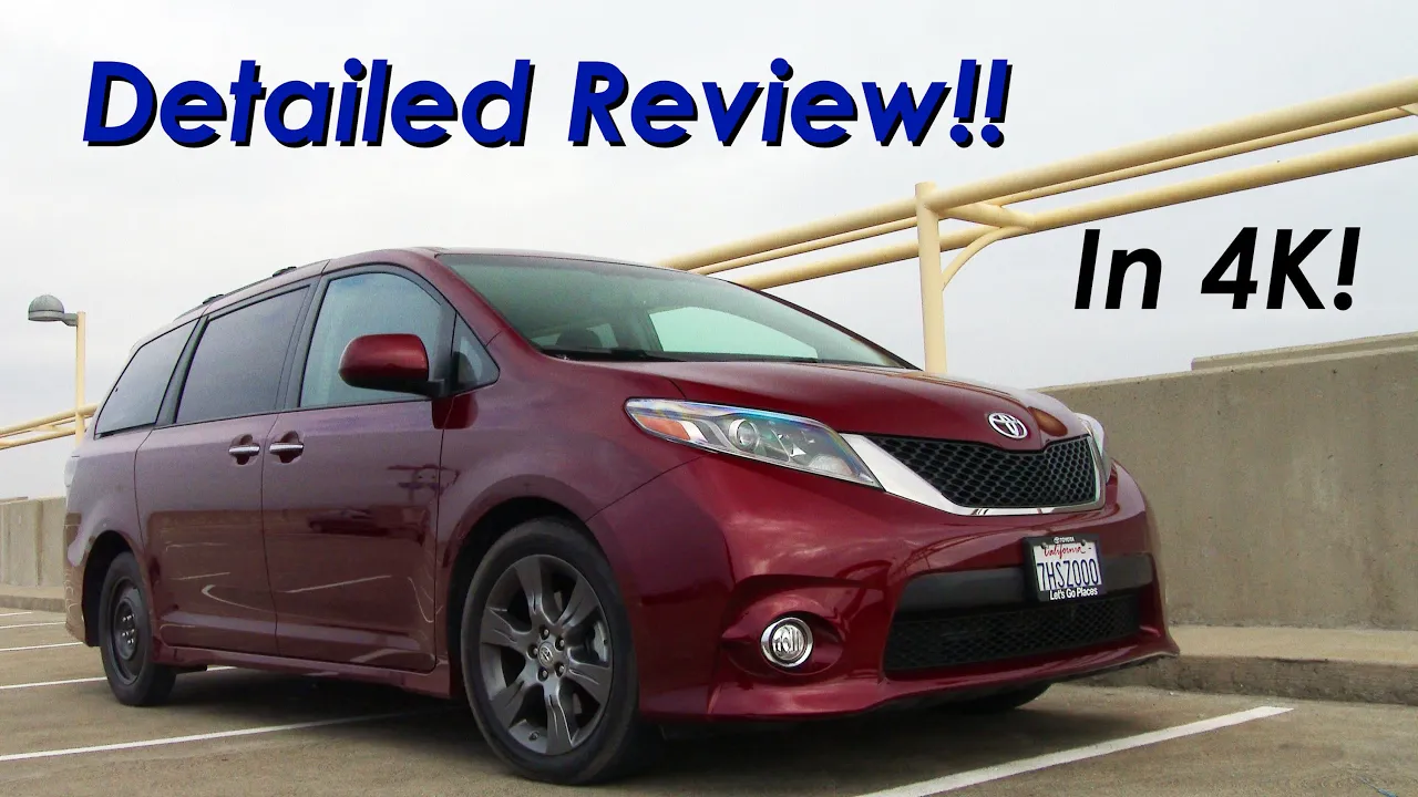 2015 Toyota Sienna Minivan DETAILED Review and Road Test - In 4K