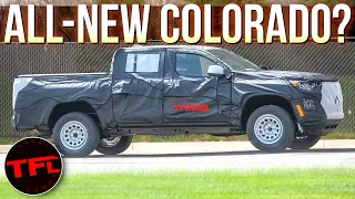 SPIED! 2023 Chevy Colorado - Be the First To See GM's Next Midsize Truck!