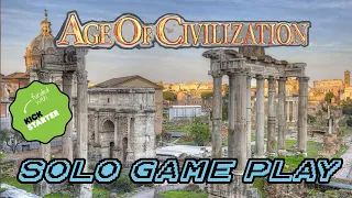 Age of Civilization - Solo Game Play