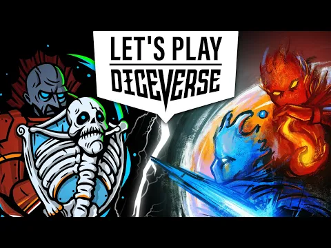 DICEVERSE: Necromancers vs Elementalists. Full game Playthrough.