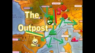 KEY PIVOT IN THE WEST - The Outpost - Rome Total War: The Board Game - Strategy Guide - 7