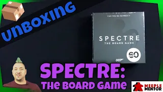 Unboxing SPECTRE the Board Game