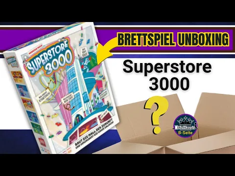 Superstore 3000 | ? Unboxing Spiel von Space Cowboys | DieHausis B-Seite