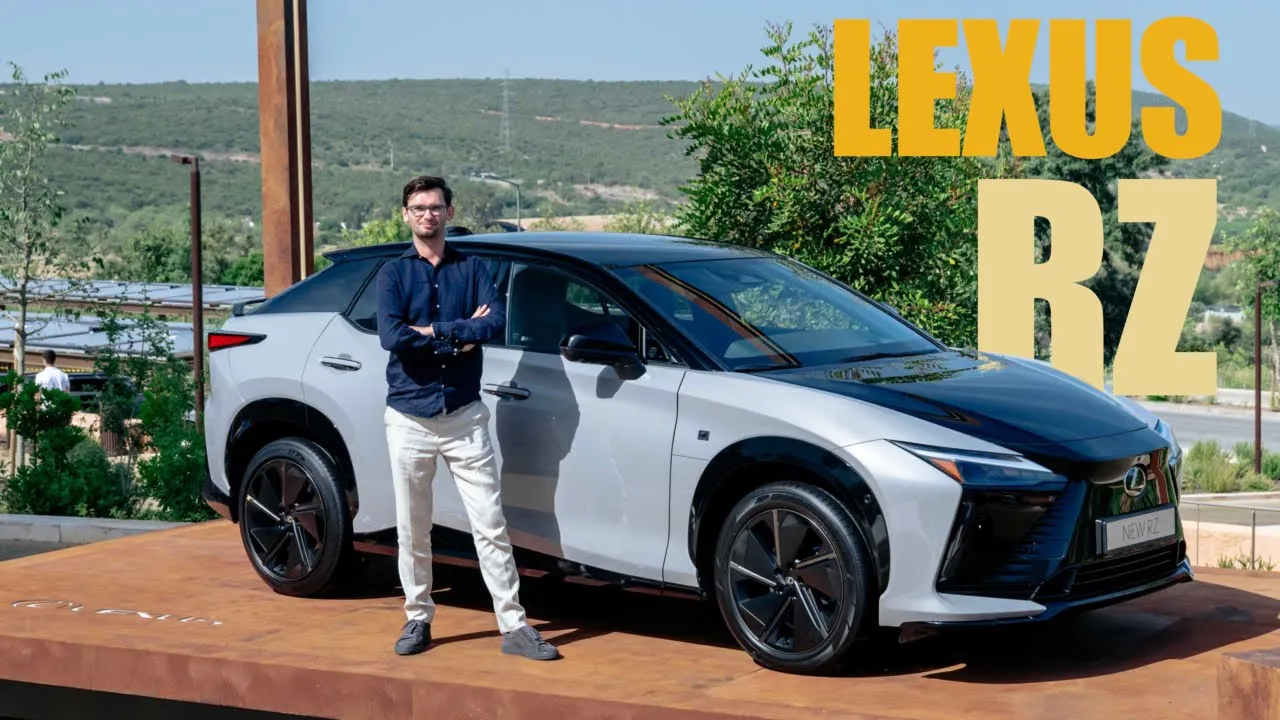 Provkörning: Nya Lexus RZ – mer räckvidd, mer sport och helt ny ratt! (ENG SUB)