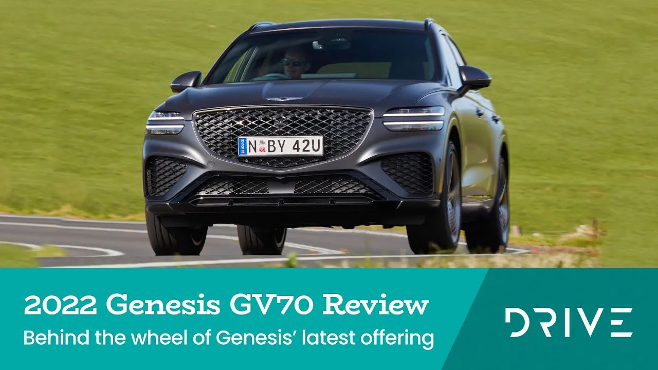 2022 Genesis GV70 First Drive Review | Drive.com.au