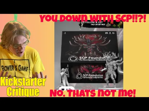 SCP The Boardgame: Confidential Crisis - Whats SCP?! -Kickstarter Critique Review