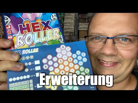 Hex Roller Erweiterung (Frosted Games / Pegasus Spiele) - wird das Roll & Write dadurch noch besser?
