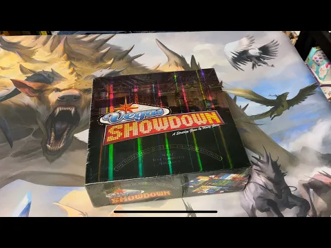 Vegas Showdown board game unboxing