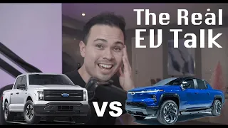 Ford F-150 Ligthning vs Chevy Silverado EV | The Real EV Talk