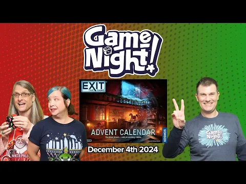 GameNight! 24 Days of Christmas - Exit: The Game Advent Calendar The Silent Storm Day 4