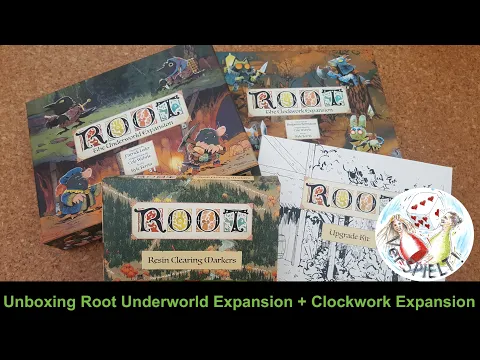 Unboxing Root Underworld Expansion