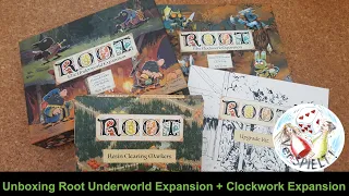 Unboxing Root Underworld Expansion