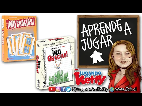 No Gracias / No Thanks! [Juego de Mesa / BoardGame / Fractal Juegos]