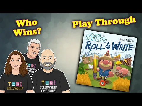 Imperial Settlers: Roll & Write Playthrough | Build the Ultimate Empire! ️️