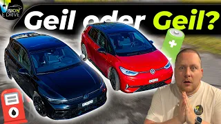 Die Tatsache tut weh! VW Golf R vs. VW ID.3 GTX Performance - Gnadenlose Wahrheit von E-Auto Fan!