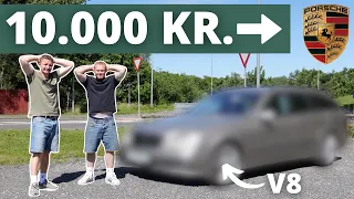 Vi køber V8 Mercedes til 56.000 kroner...! Fra 10.000 Kr. til Porsche #5