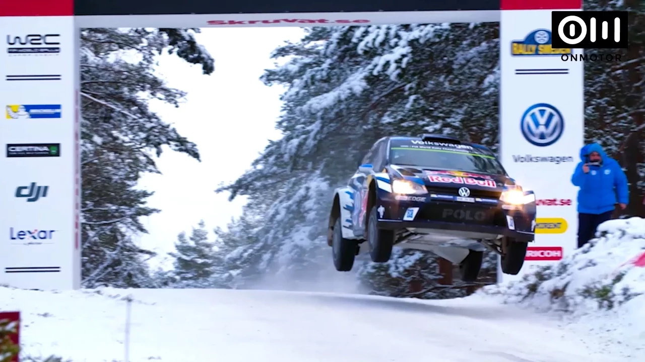 Volkswagen Polo WRC: Training on ice and jumping in Colin's Crest