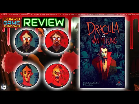 Dracula vs Van Helsing REVIEW! | An Excellent 2 Player Trick Taking Game