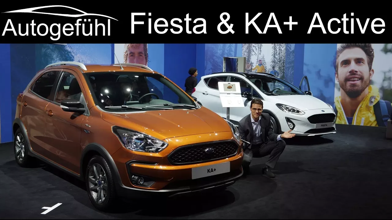 Ford Fiesta Active vs Ford KA+ Active comparison REVIEW - Autogefühl