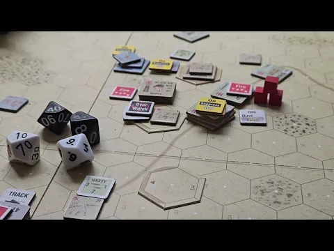 Panzer North Africa, scenario #73. turn 11-16 update.