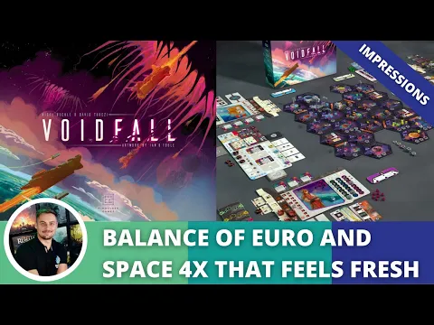 Voidfall: Honest & Precise Prototype Impressions. The balance of euro and space 4X that feels fresh.
