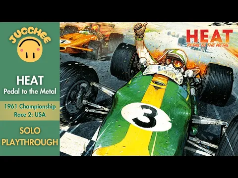 Heat: Pedal to the Metal - Solo Playthrough - 1961 Championship Race 2: USA