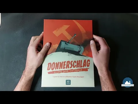 Preview Unboxing (ITA) | Donnerschlag: Escape from Stalingrad, Vuca simulations | Winter Quartering