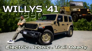 2025 Jeep Wrangler Willys 41 4xe – Electric + Iconic 4X4 Heritage!