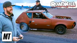Burnouts in the Caddy Gremmie! | Roadkill | MotorTrend