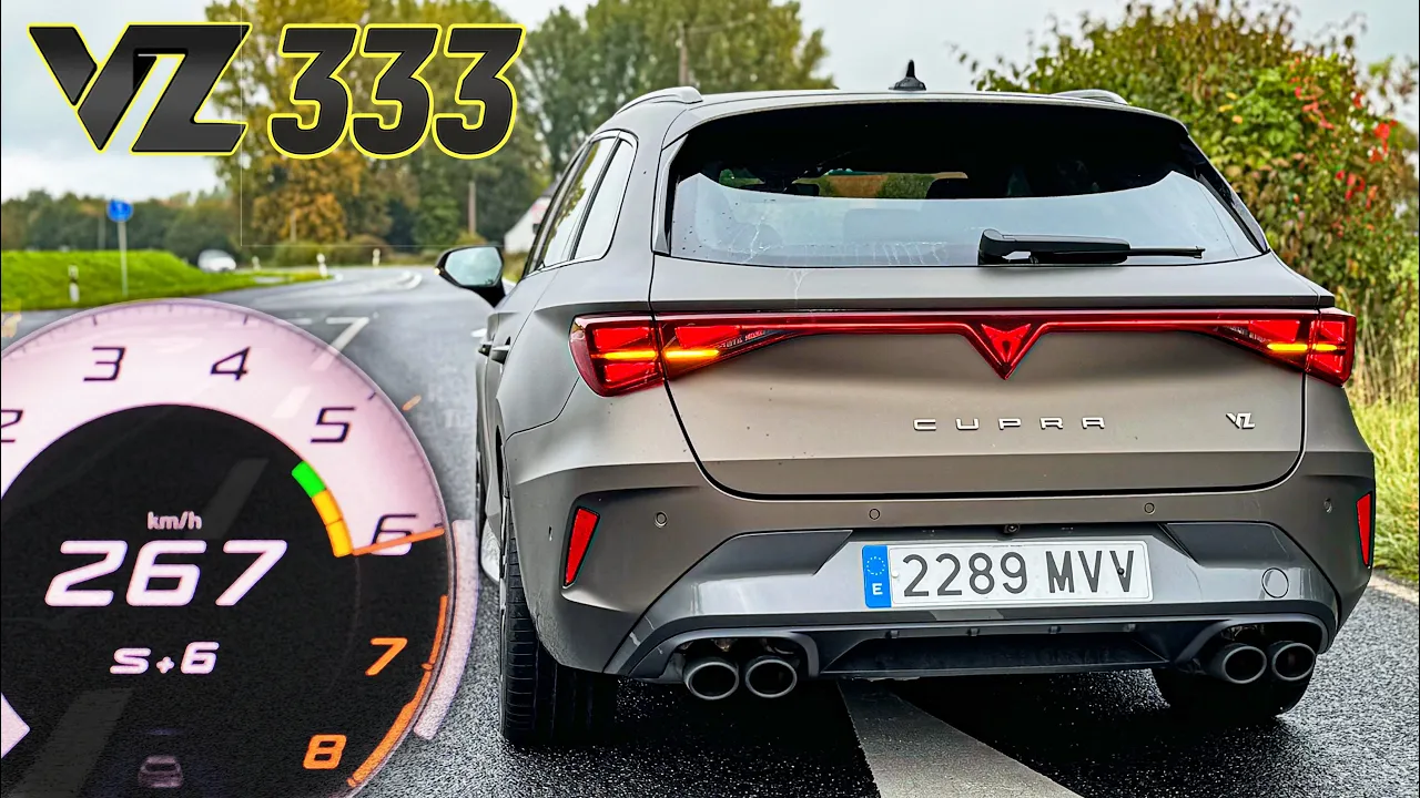 2026 CUPRA LEON ST VZ 333 // 0-100 100-200 TOP SPEED POV & SOUND