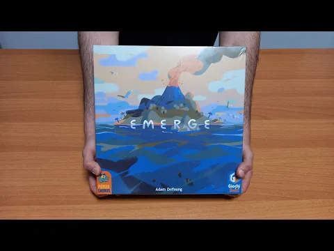 Unboxing di Emerge - gioco da tavolo