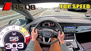 2025 AUDI RSQ8 Performance // 303KMH on UNLIMITED AUTOBAHN!