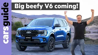2023 Ford Everest preview: New 4x4 SUV rival to Prado, MU-X detailed - seven seats, V6 diesel!
