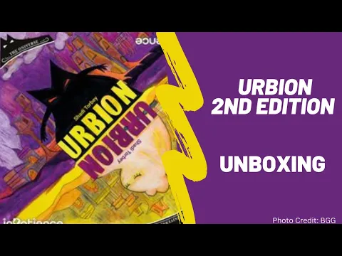 Urbion 2nd Edition: Unboxing