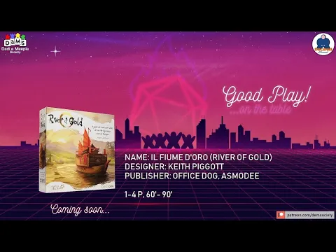 GAMEPLAY - IL FIUME D'ORO (RIVER OF GOLD) - Teach&Play ITA